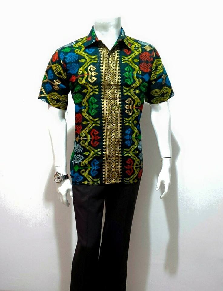  Baju  Batik Pria  Modern Etnic Batik Bagoes Solo