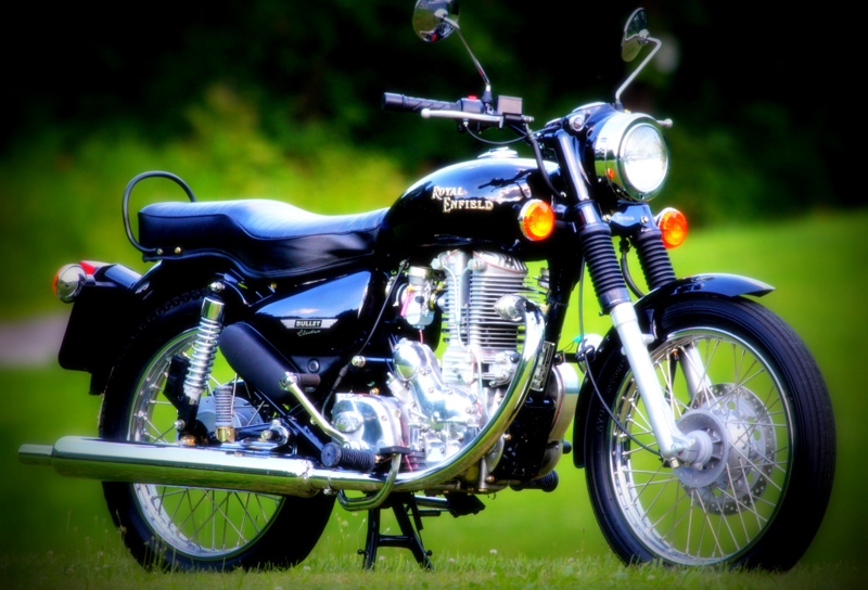 bullet bike army colour