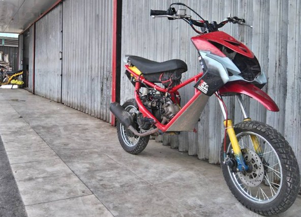 15+ Modif Motor Mio Soul Gt Trail Terbaik - Motorkukeren