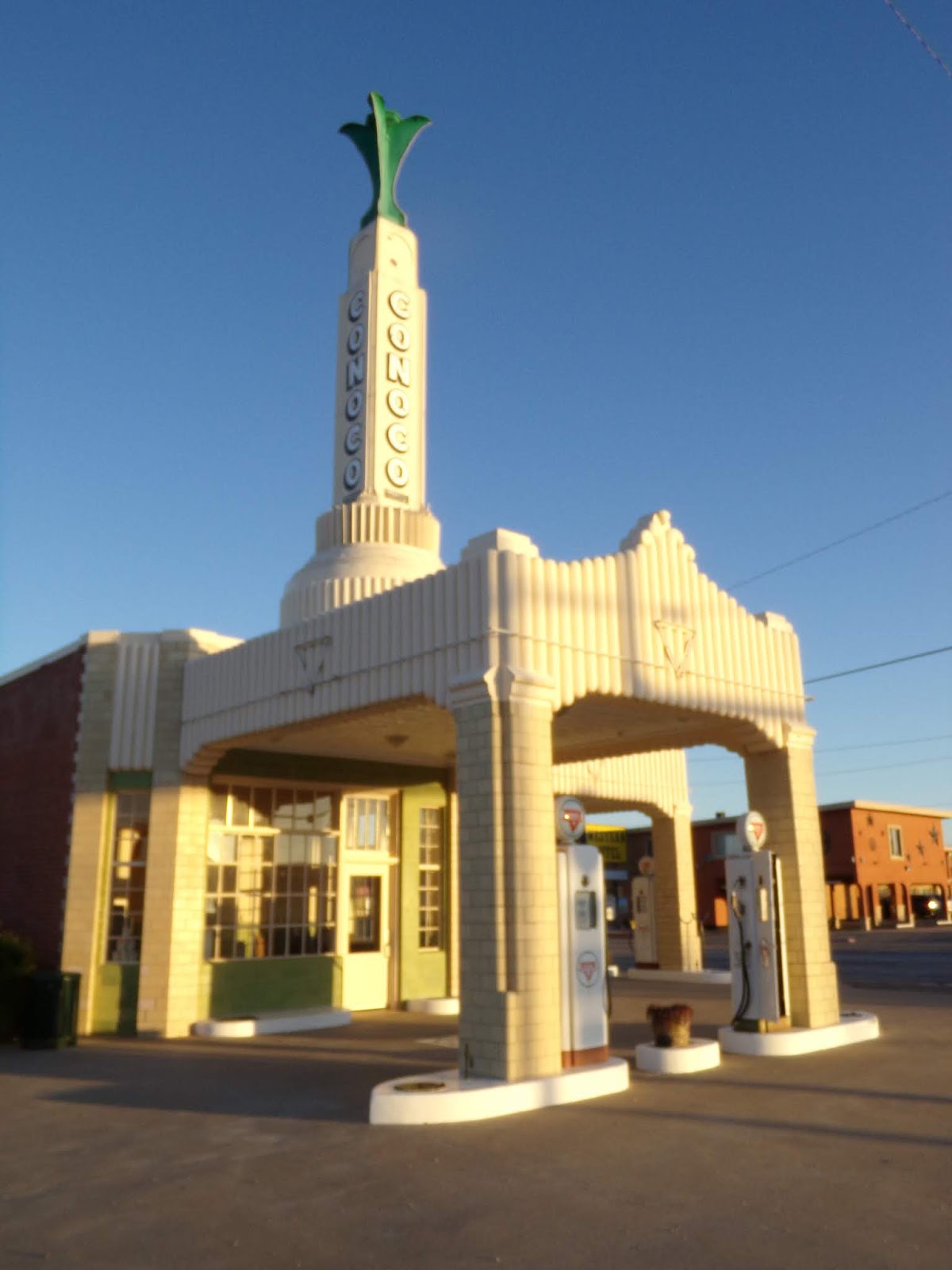 Tower Station and UDrop Inn Shamrock, Texas