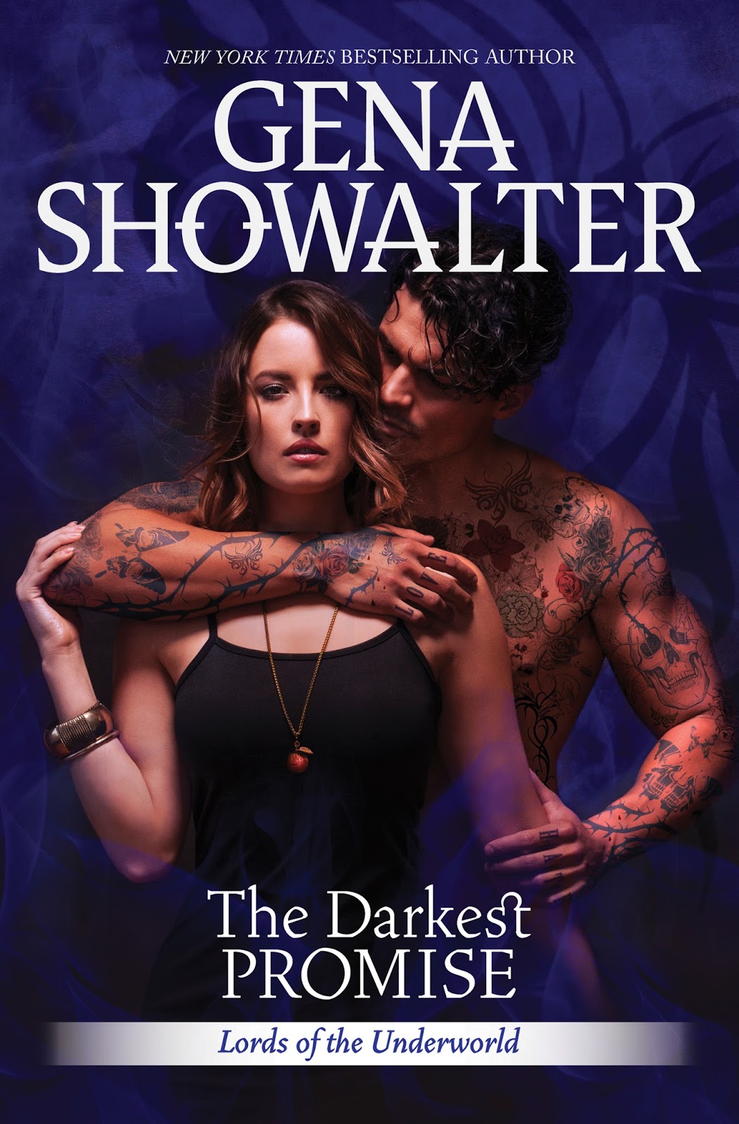 Könyvjelző Gena Showalter The Darkest Promise borítóleleplezés