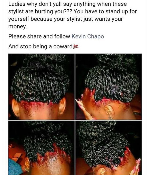 NA BY FORCE! Check Out The Aftermath Of Making Braids On The Head Of