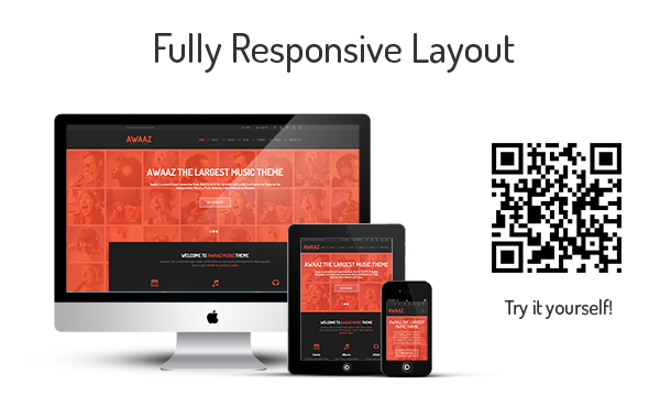 awaaz music responsive html5 template music html5 template