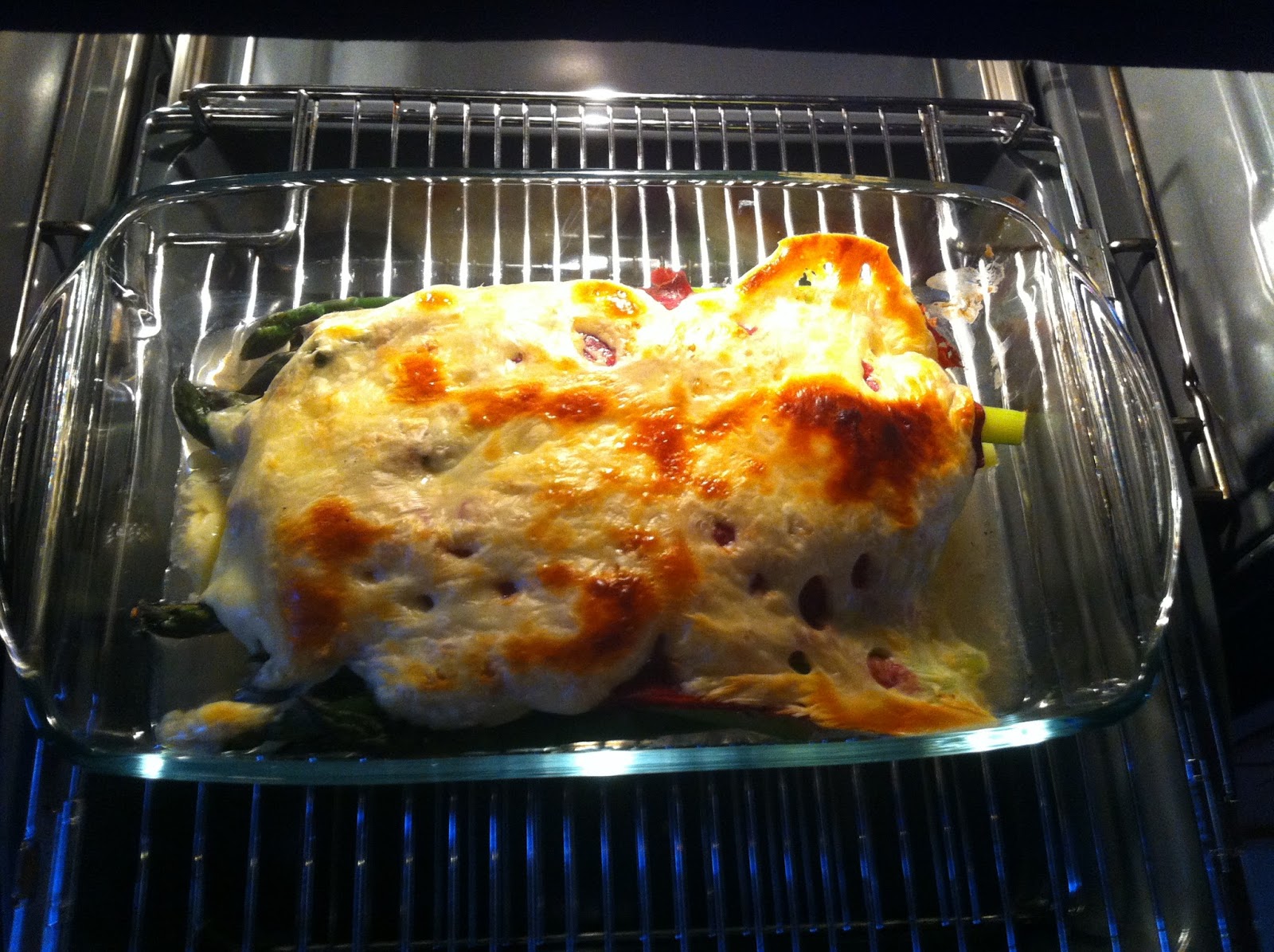 Wessels low carb Welt: Überbackener grüner Spargel