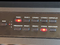 Korg C1 Air cabinet & control panel picture