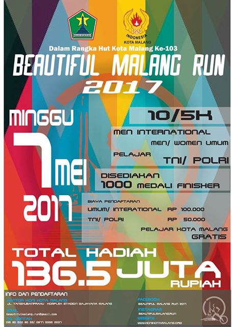 Beautiful Malang Run â€¢ 2017