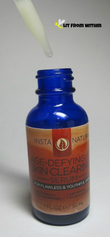 Insta-Natural Age-Defying Skin Clearing Serum packaging