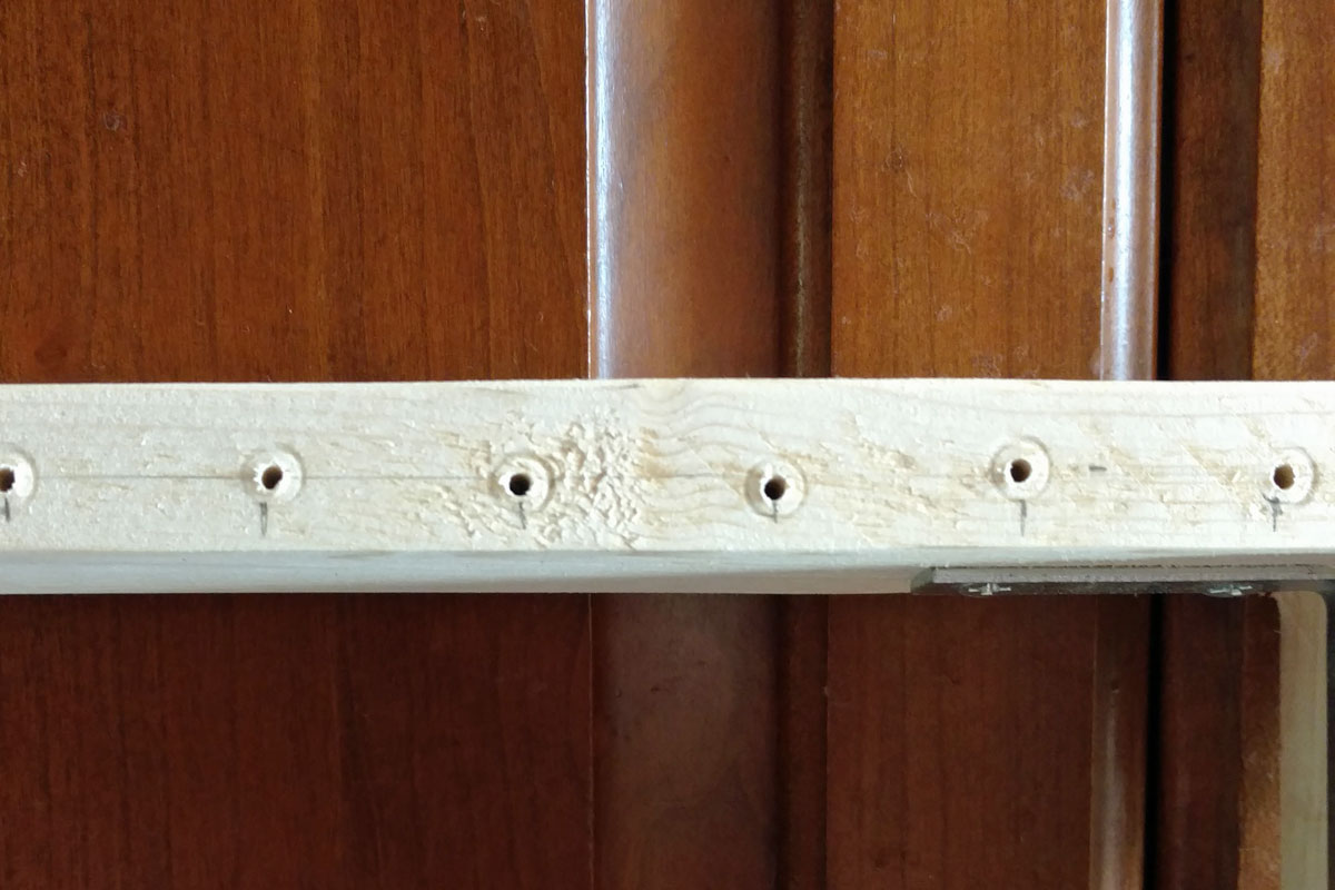 Making A Lather rag rug frame