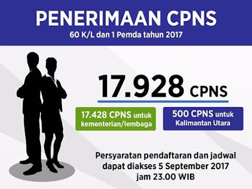 Lowongan Penerimaan CPNS 2017