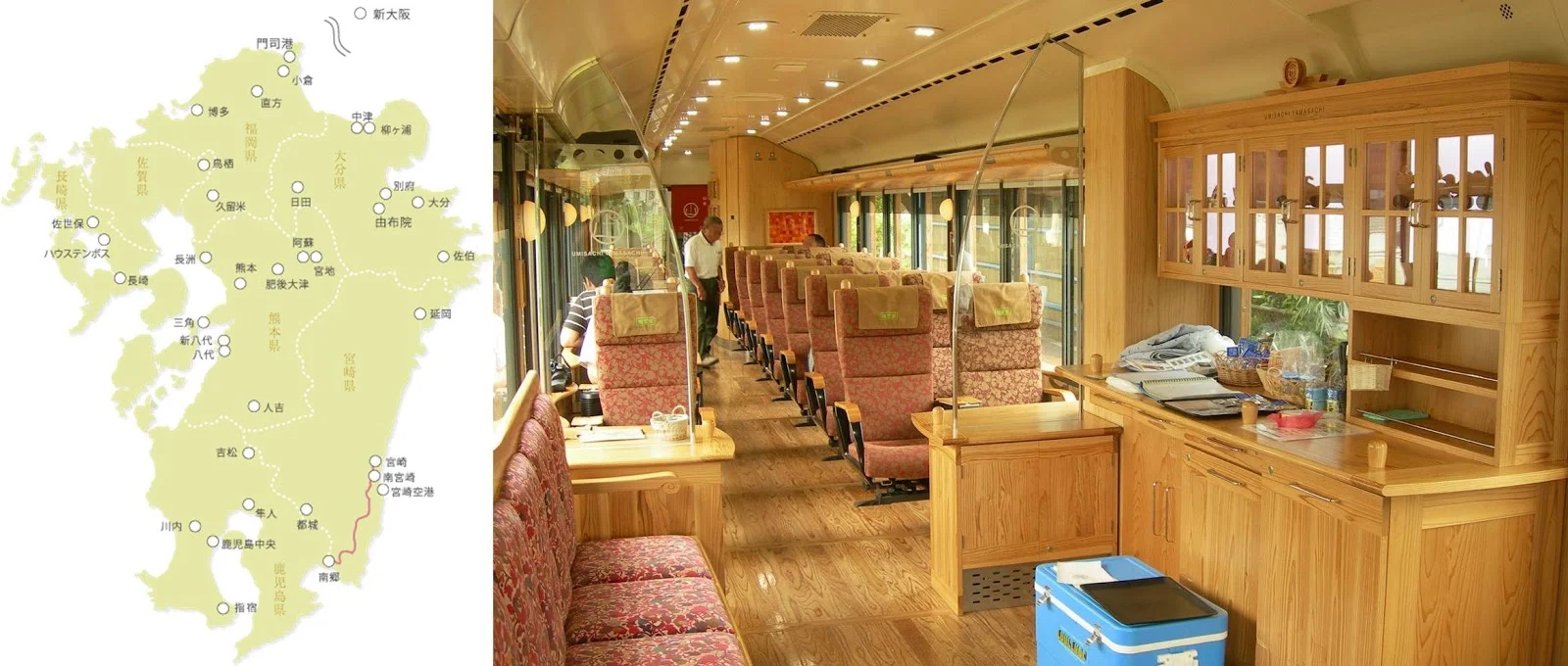 九州-特色觀光列車-推薦-D&S列車-山幸海幸-攻略-特色列車預訂-觀光列車-火車-JR-交通-Kyushu