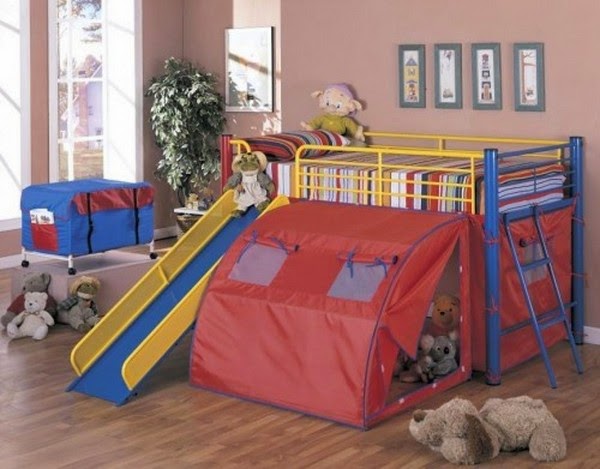 Sliding Bunk Children: Save Space