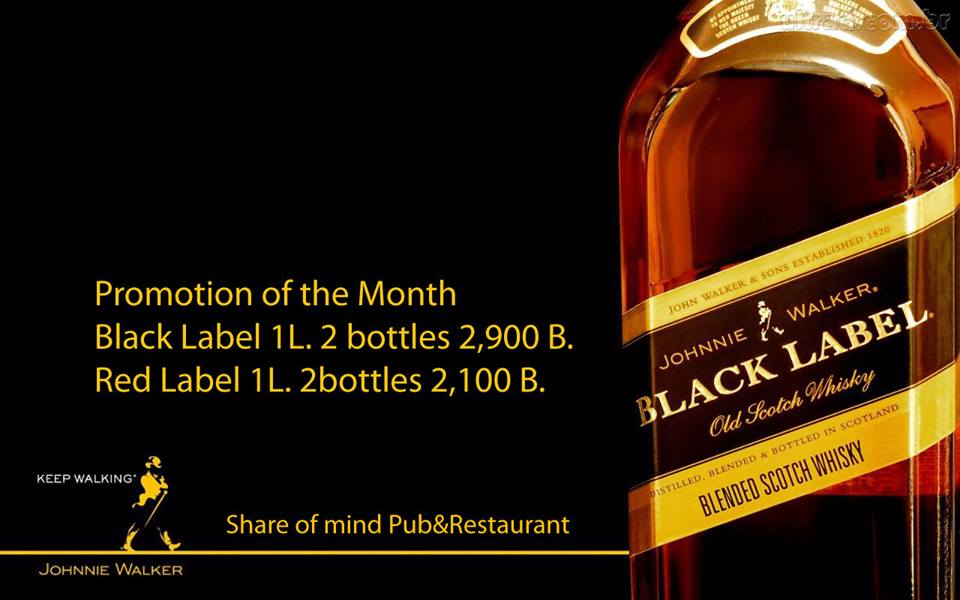 Share of Mind Pub&Restaurant Promtion Johnnie walker Share of Mind