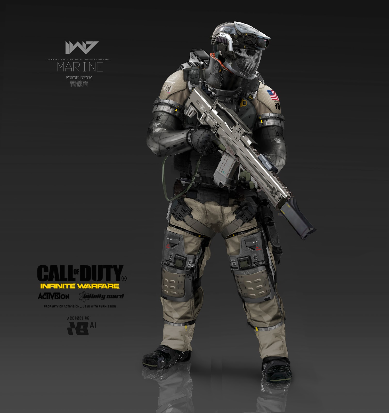 Aaron Beck Call of Duty Infinite Warfare Concept Design