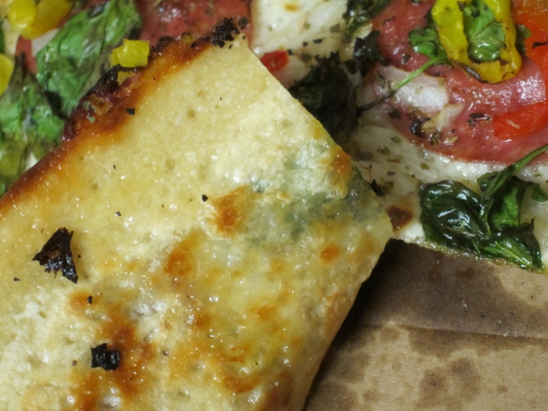 Review Domino's Tuscan Salami & Roasted Veggie Artisan Pizza Brand