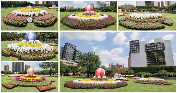 台中市民廣場「花現美好綻放幸福」花卉推廣活動，免費賞花拍照
