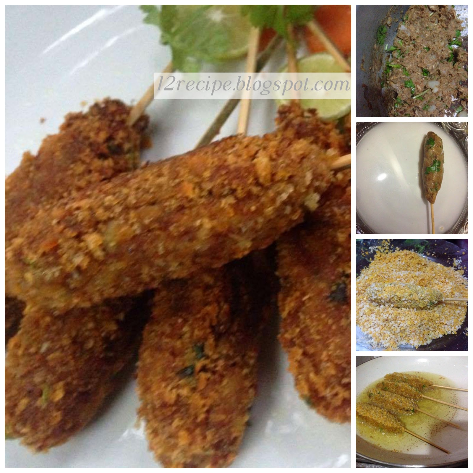 Fried Chicken Skewers Recipe Book
