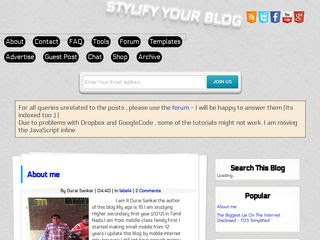 Stylify Your Blog Blogger Template