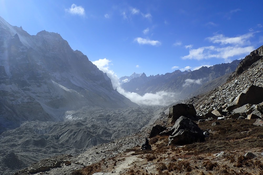 Канченджанга, трек к Северному и Южному базовым лагерям. Ноябрь 2018.