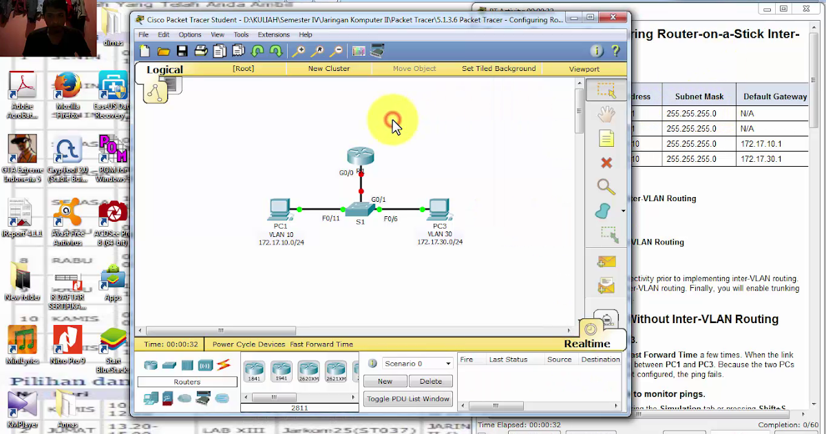 Networks Adventure Cisco Packet Tracer Download 6 1 1 For Windows With Tutorials Student Version