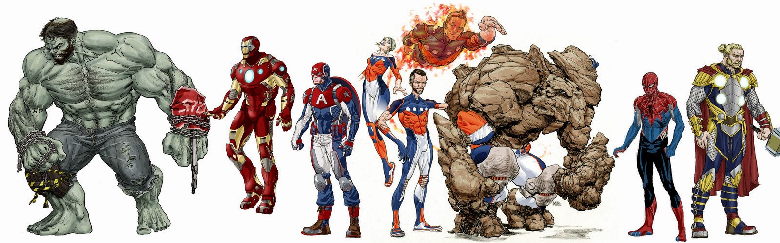 Seduced by the New... Marvel Character Concepts