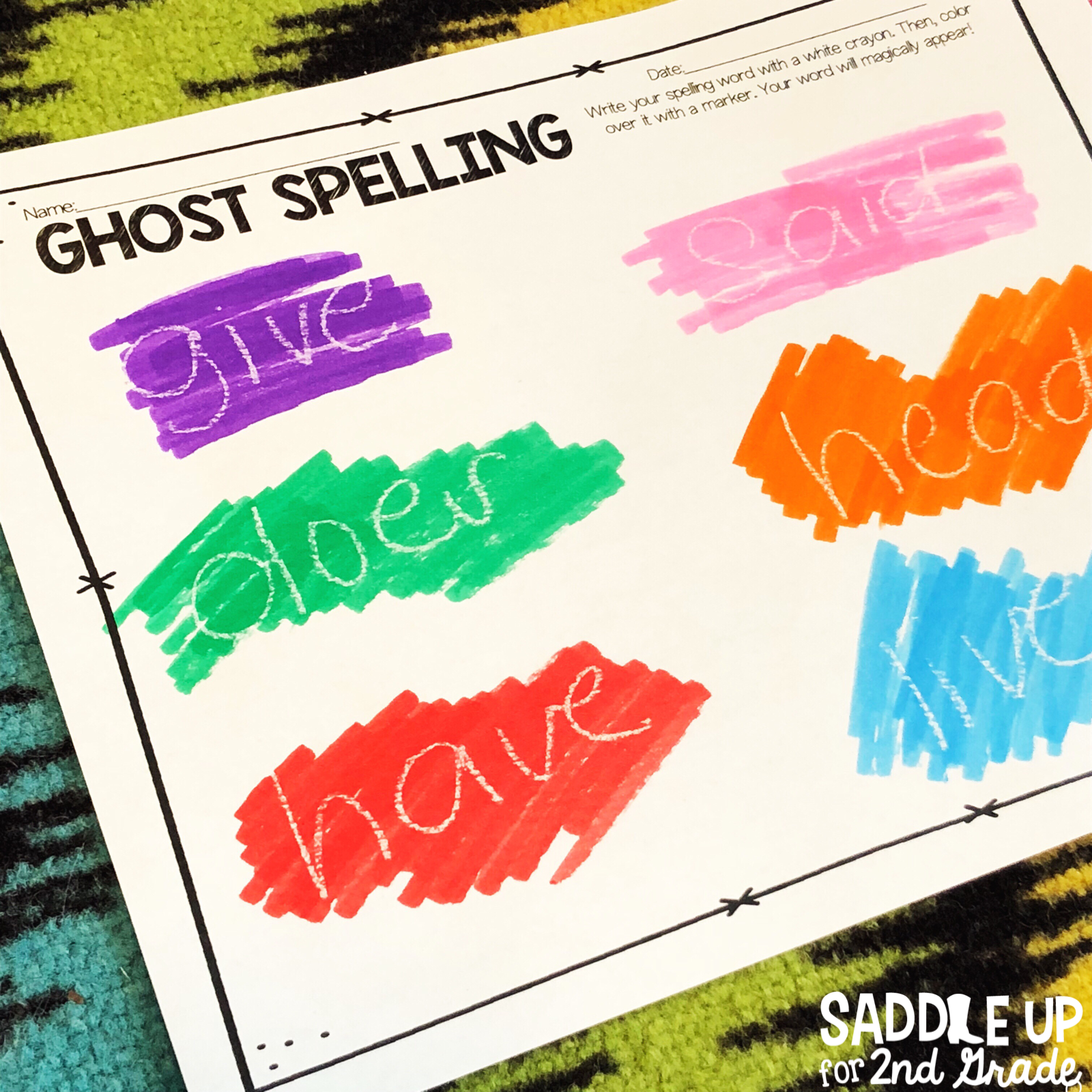 Ways To Practice Spelling Words For Homework