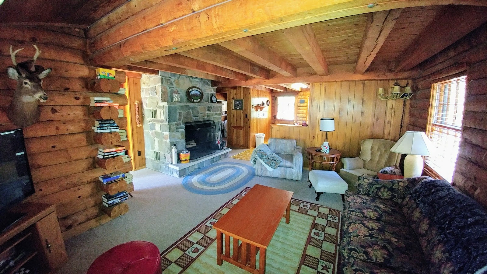 Waynes Pocono Blog Rustic, Cozy Log Cabin at Split Rock in the