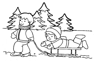 Ausmalbilder Jahreszeiten - die vier Jahreszeiten Frühling, Sommer