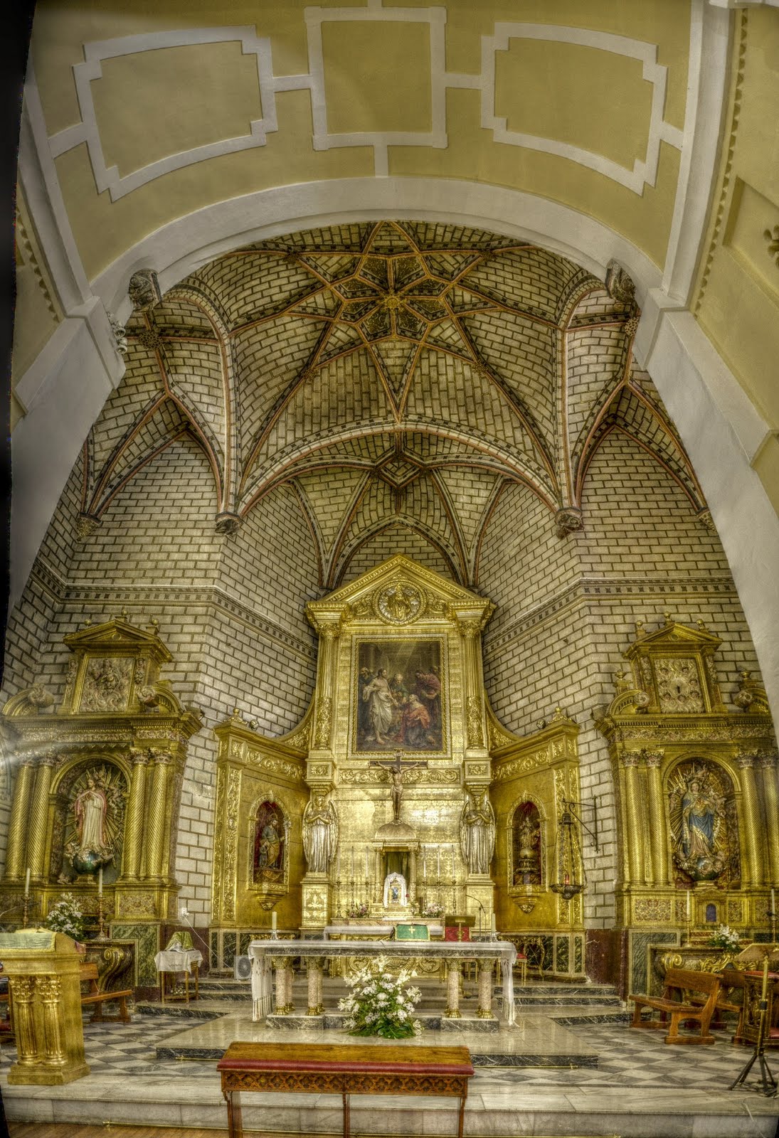 FOTO DE TOLEDO. RETAZOS DE COLOR: IGLESIA DE SANTO TOME