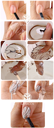 nail marble water marbling tutorial steps stick wood cutest musely follow