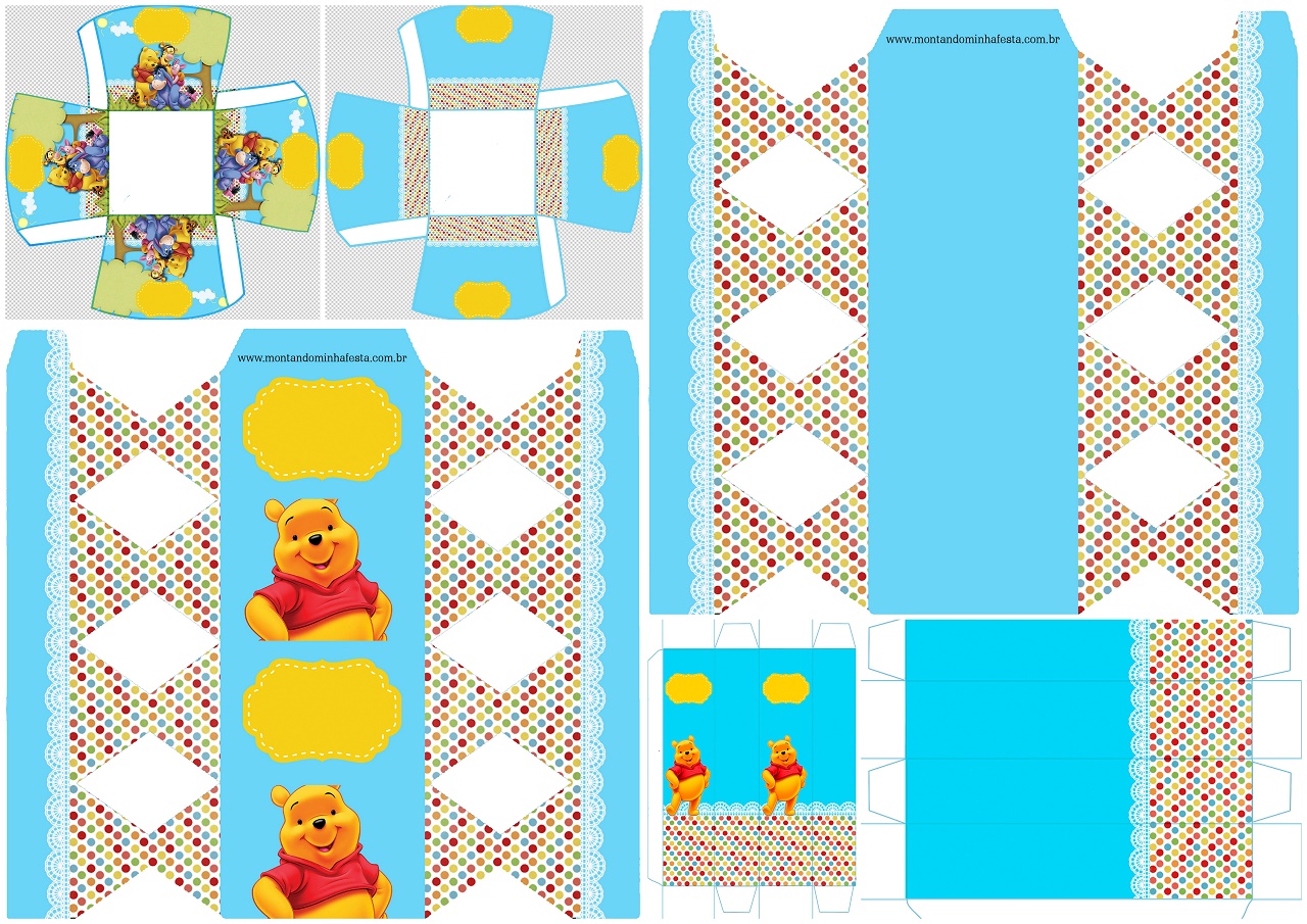Winnie the Pooh Party: Free Printable Boxes. - Oh My Baby!