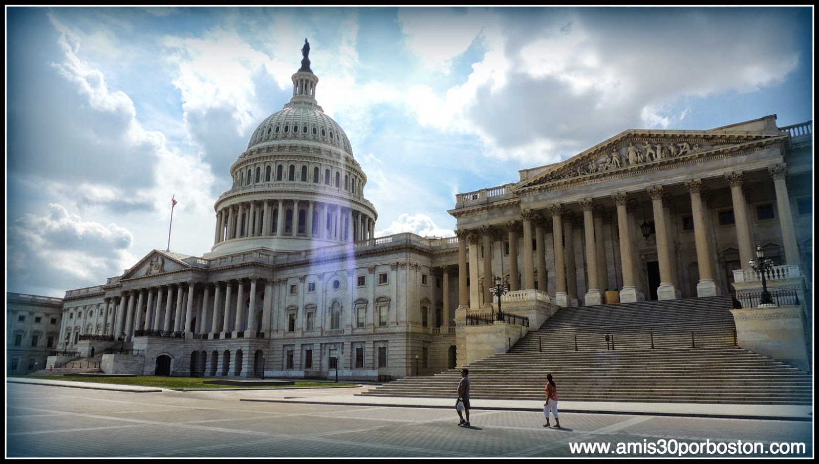 Capitolio de los Estados Unidos en el National Mall de Washington D.C. 