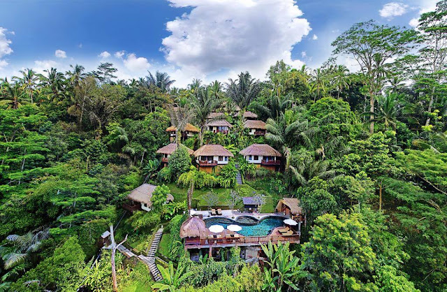 bercuti di Nandini Jungle Resort & Spa Bali.
