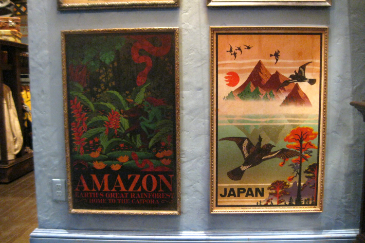 Wizarding World of Harry Potter travel posters