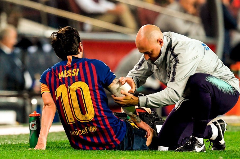 برشلونة يحدد مدة غياب ميسي برشلونة يحدد مدة غياب ميسي