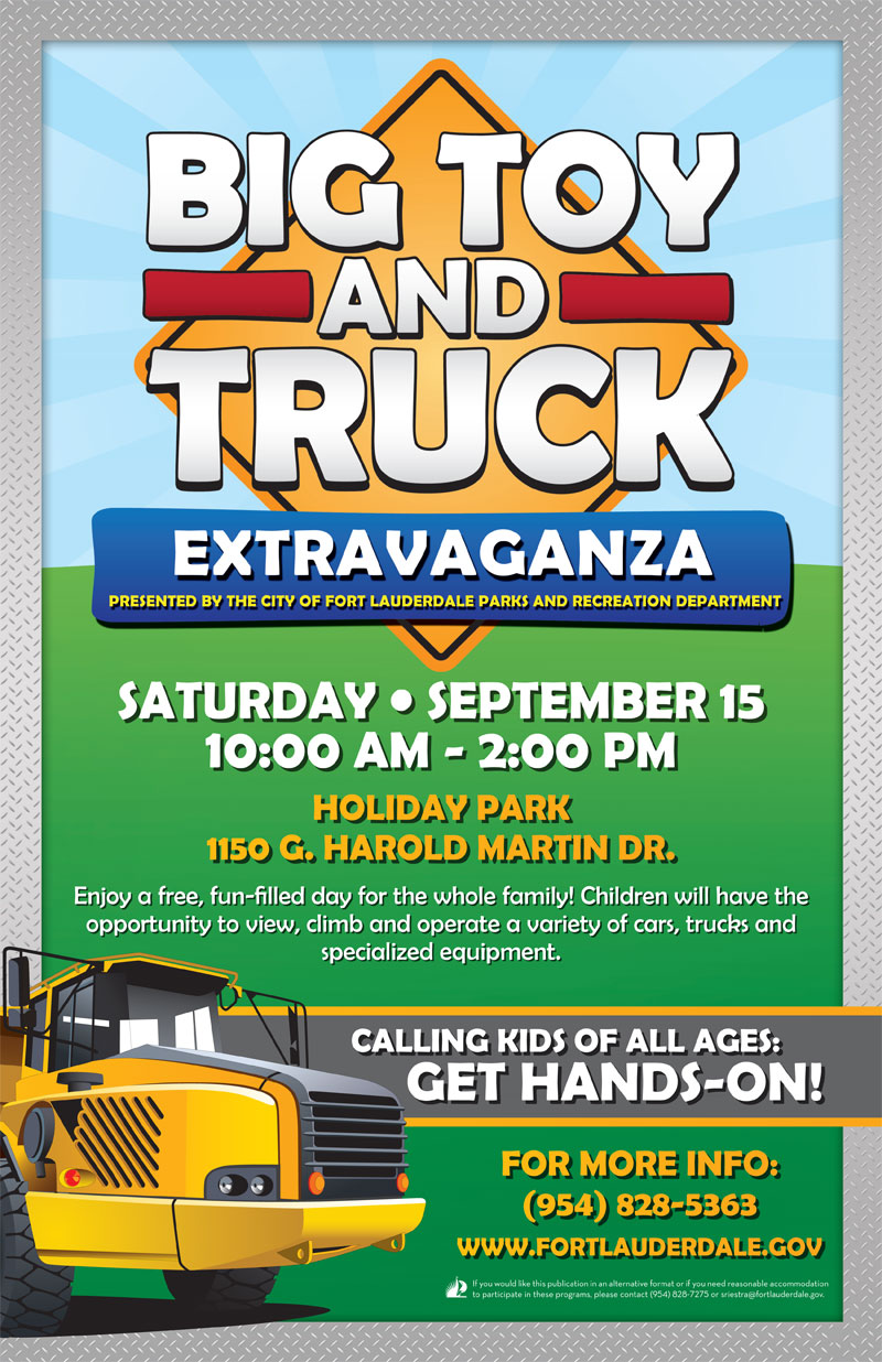 Keeping up with Kids Big Toy and Truck Extravaganza in Fort Lauderdale