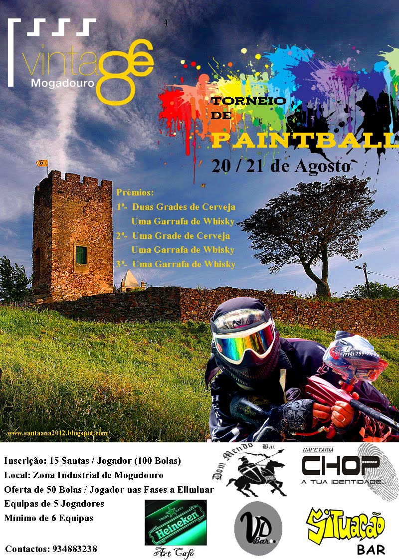 Santa Ana 2012 Próximos Eventos Paintball e Festa da Caipirinha