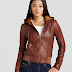 Brown leather vintage jackets for women men girls - South Saint Paul