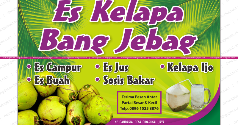 28+ Tren Gaya Desain Spanduk Es Kelapa Muda, Desain Spanduk