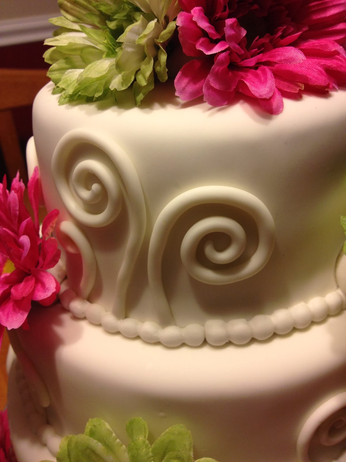 Sugar Love Cake Design: White Baptism Cake