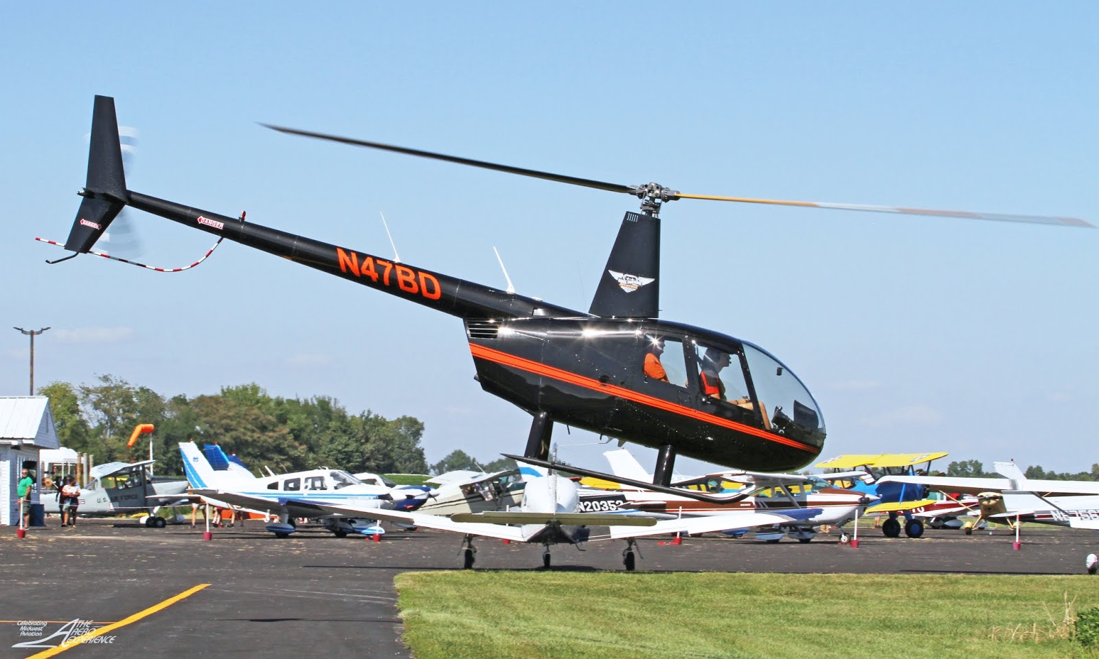 The Aero Experience Sparta, IL Community Airport FlyIn 2018 Helicopters