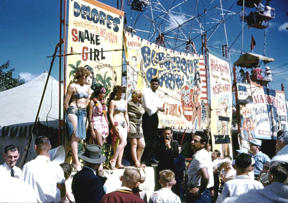 North Queensland History Early Sideshows Proved Popular with