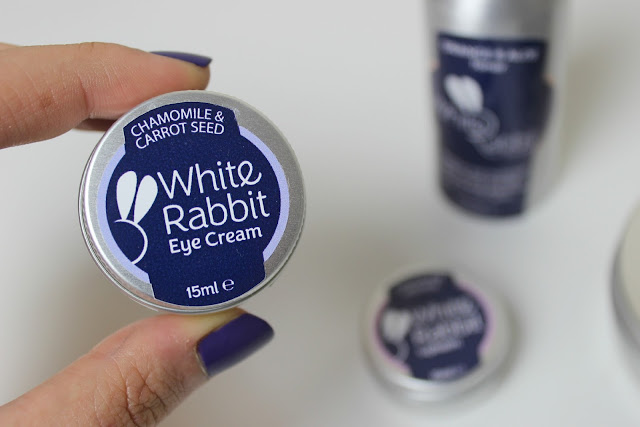 Vegan friendly White Rabbit Skincare Chamomile & Carrot Seed Eye Cream