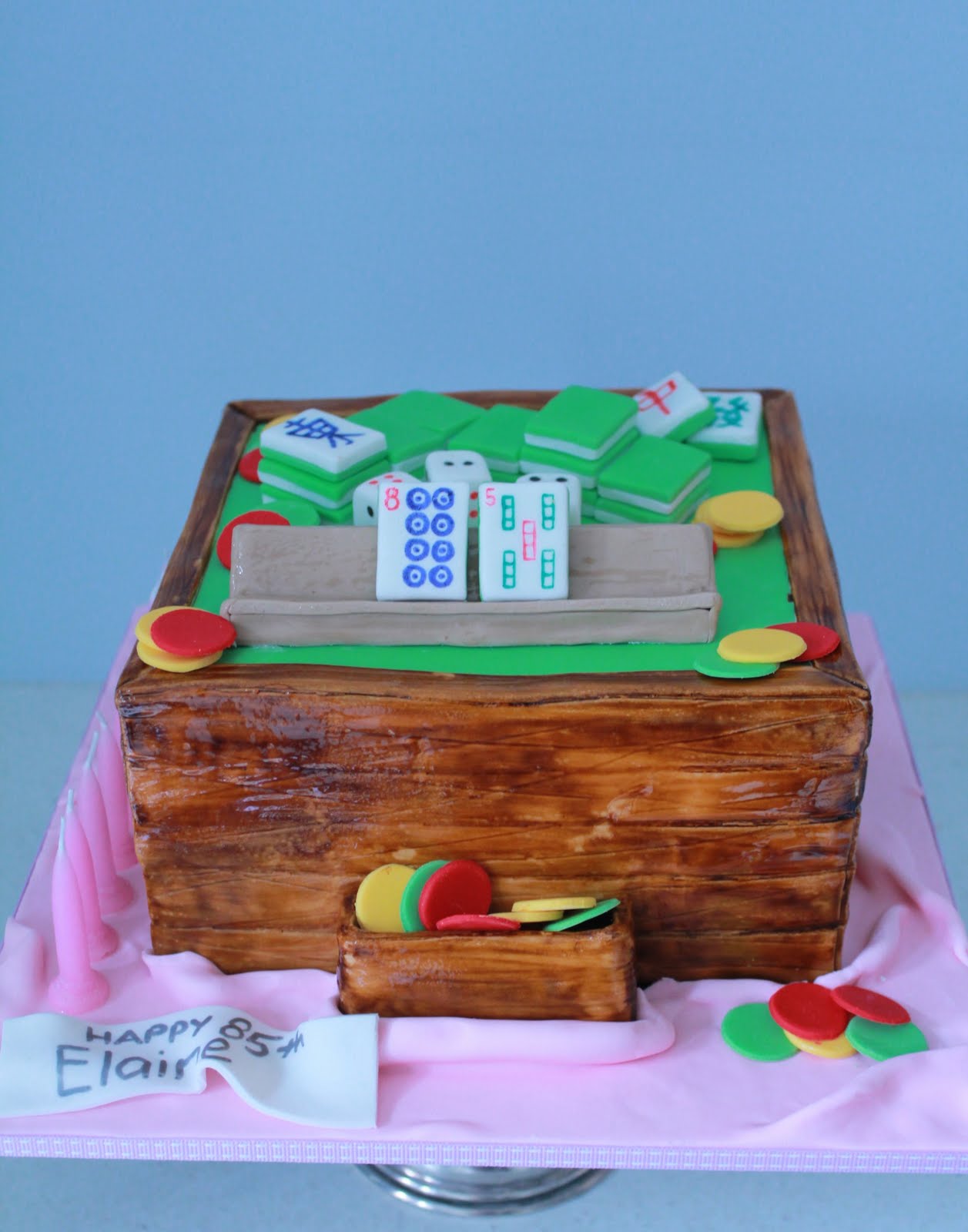 simple mahjong cake design simple mahjong cake design
