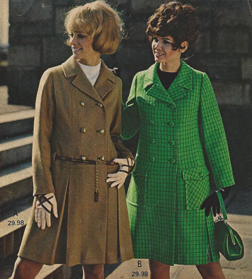 Oh So Lovely Vintage: Cute coats from 1968.