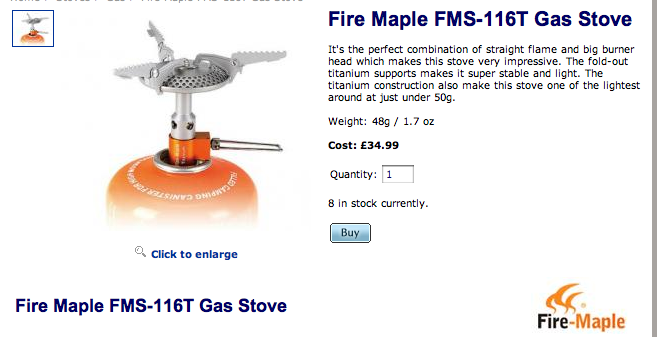 Fire Maple Fms 116t Stove, Fire Maple Gas Burners
