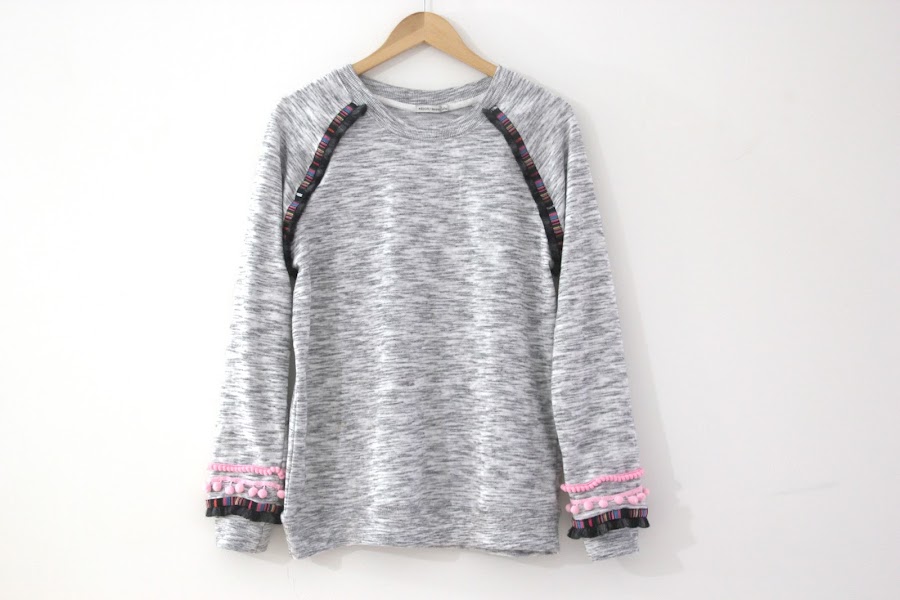 DIY ropa sudadera etnica