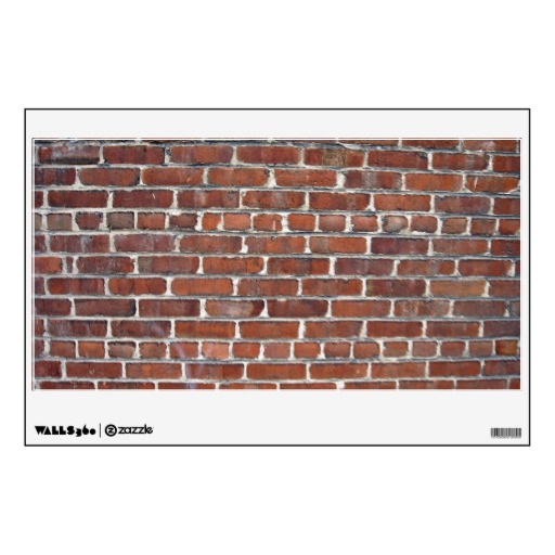 Brick Box Image Brick Wall Decal