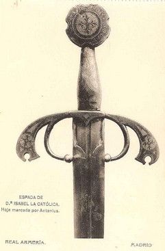 Espada de Isabel la Católica