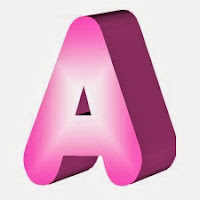 3D Alphabet A