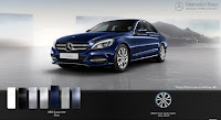 Màu ngoại thất Mercedes C200 2017 Mercedes C200 2017 màu Xanh Cavansite 890